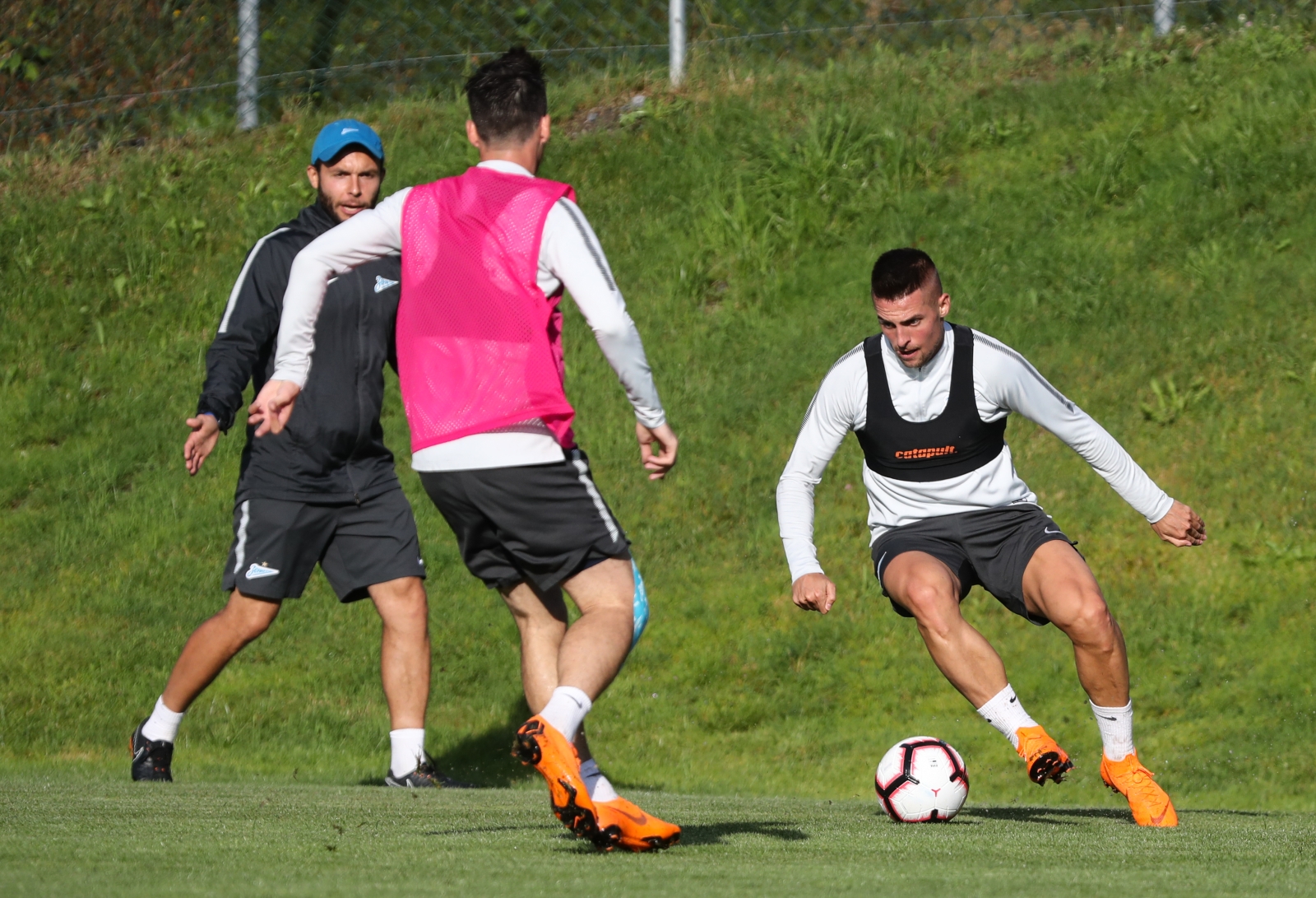 Вторые «Газпром» — тренировочные сборы в Австрии: вечерняя тренировка 4 июля