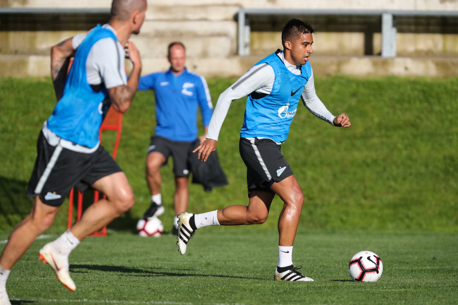 Вторые «Газпром» — тренировочные сборы в Австрии: вечерняя тренировка 4 июля