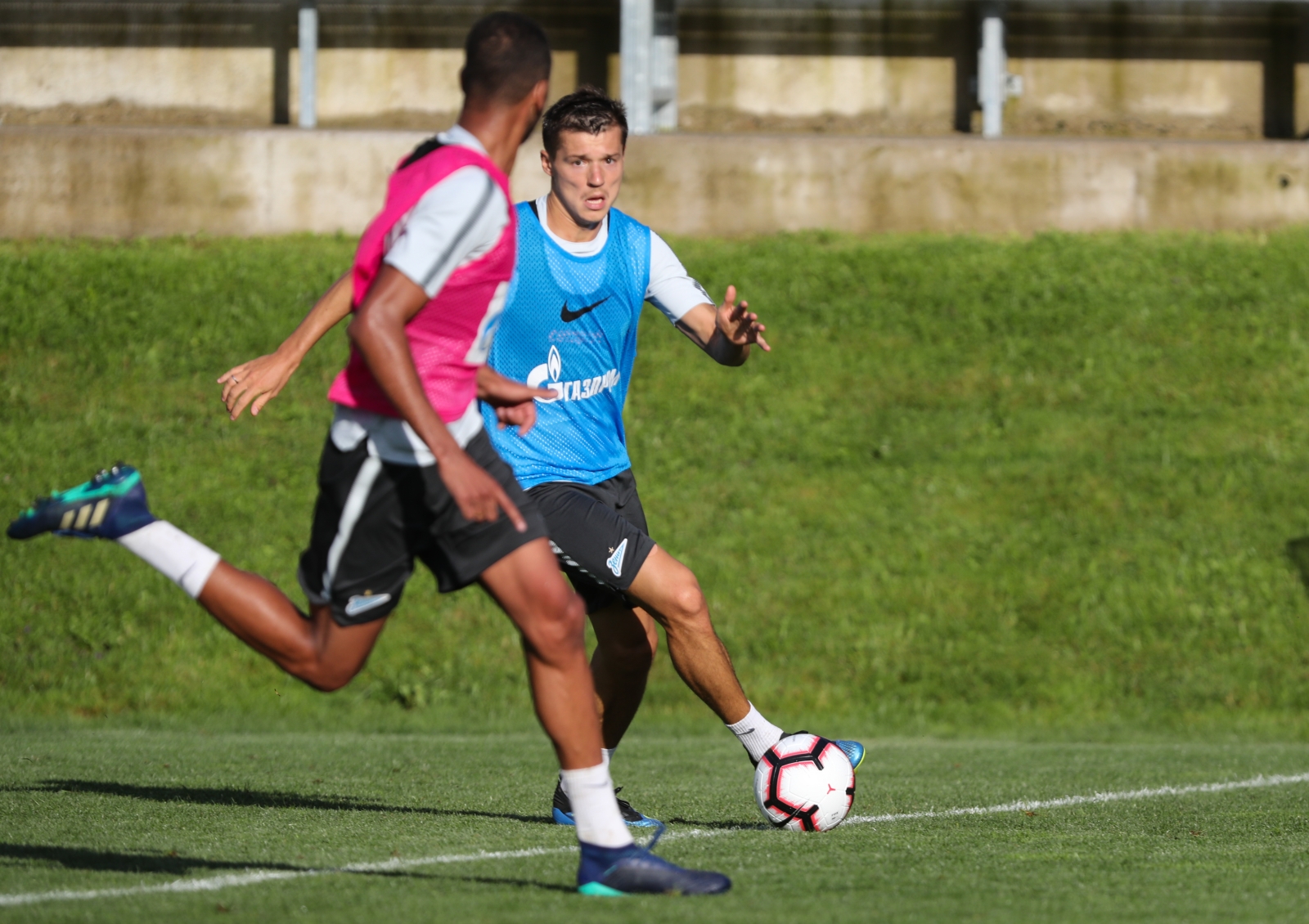 Вторые «Газпром» — тренировочные сборы в Австрии: вечерняя тренировка 4 июля