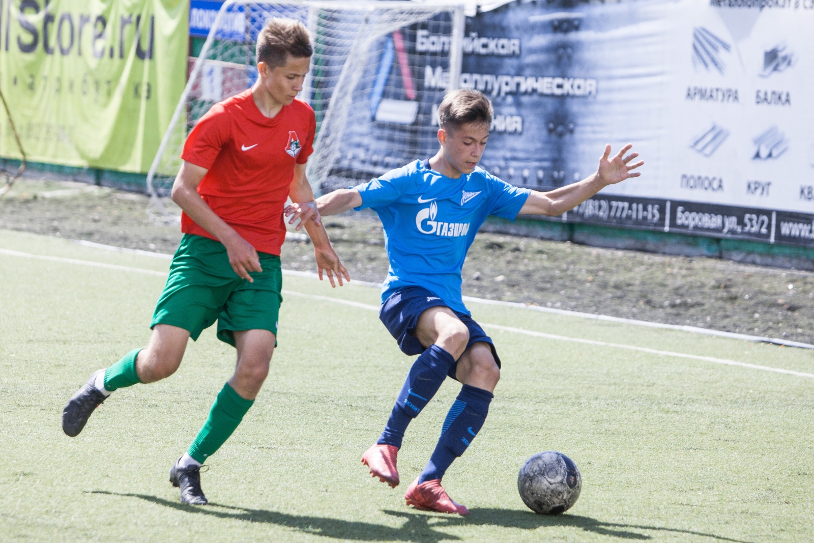 14-й тур первенства Санкт-Петербурга среди детско-юношеских команд, «Локомотив» — «Зенит»