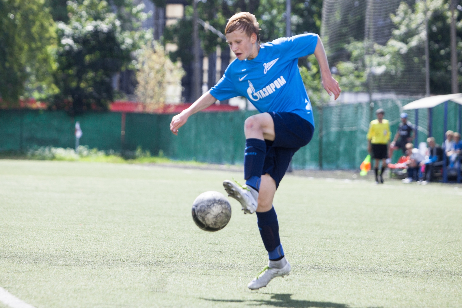 14-й тур первенства Санкт-Петербурга среди детско-юношеских команд, «Локомотив» — «Зенит»