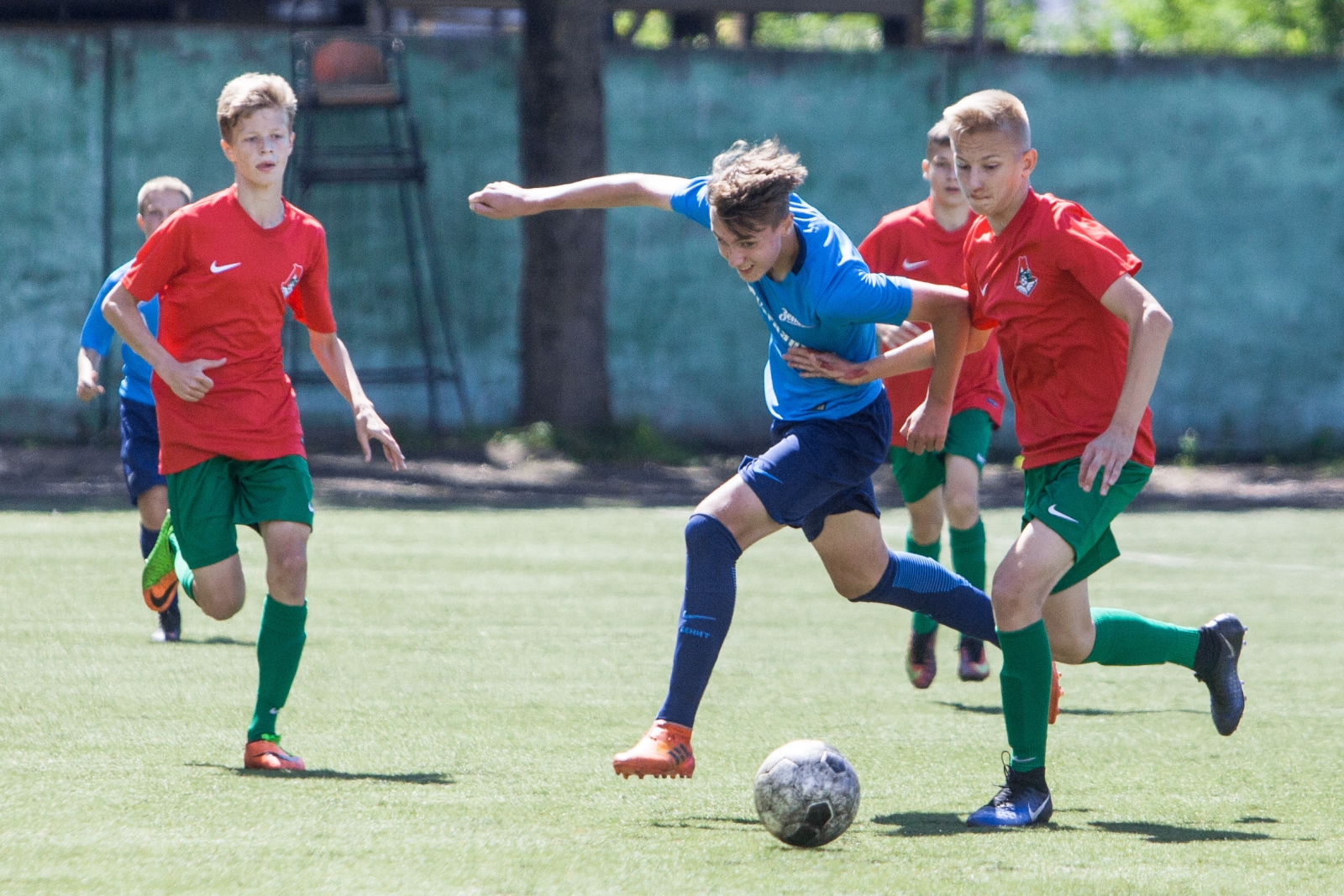 14-й тур первенства Санкт-Петербурга среди детско-юношеских команд, «Локомотив» — «Зенит»