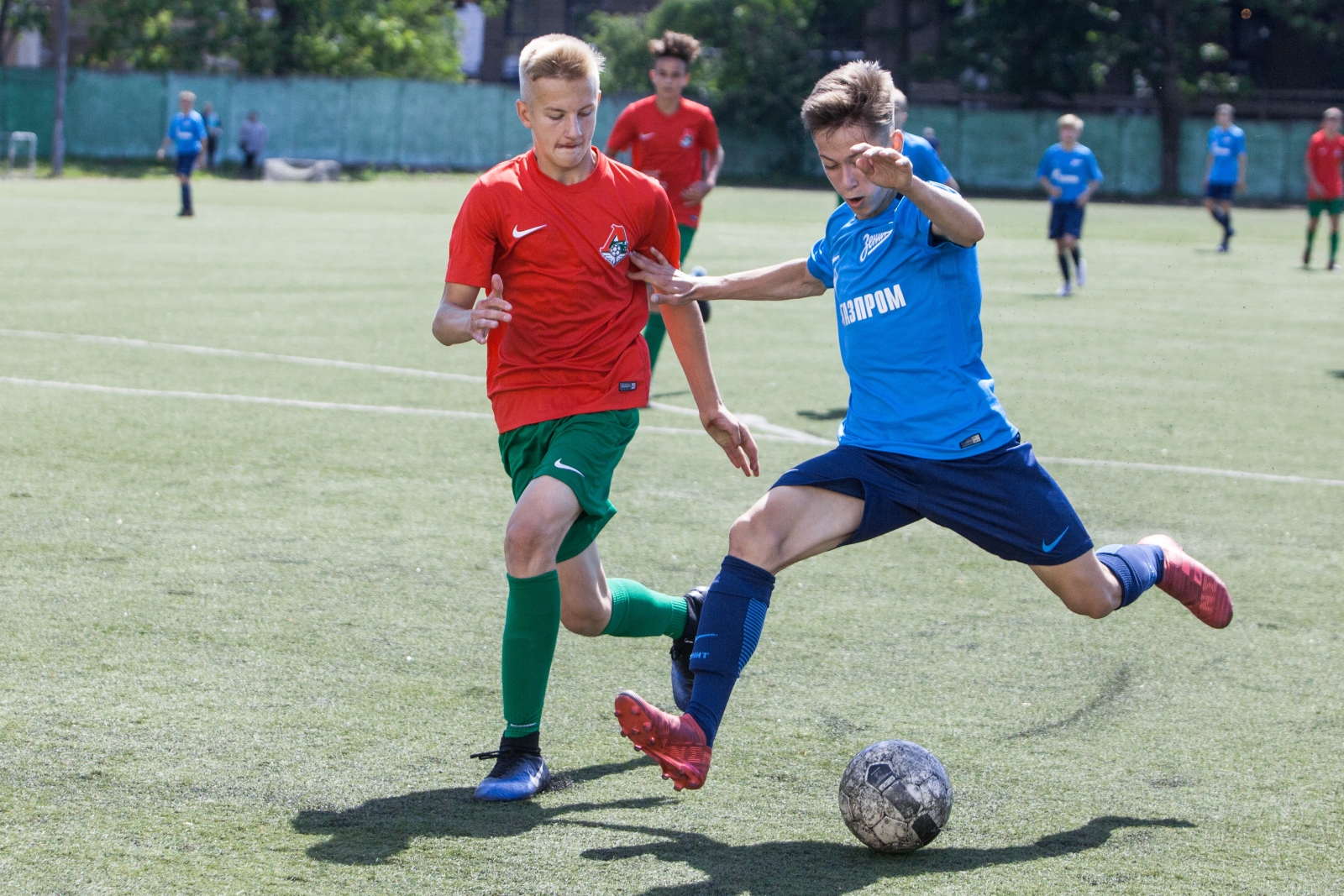 14-й тур первенства Санкт-Петербурга среди детско-юношеских команд, «Локомотив» — «Зенит»