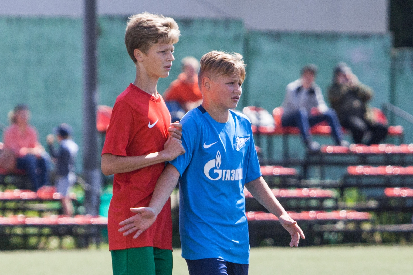 14-й тур первенства Санкт-Петербурга среди детско-юношеских команд, «Локомотив» — «Зенит»