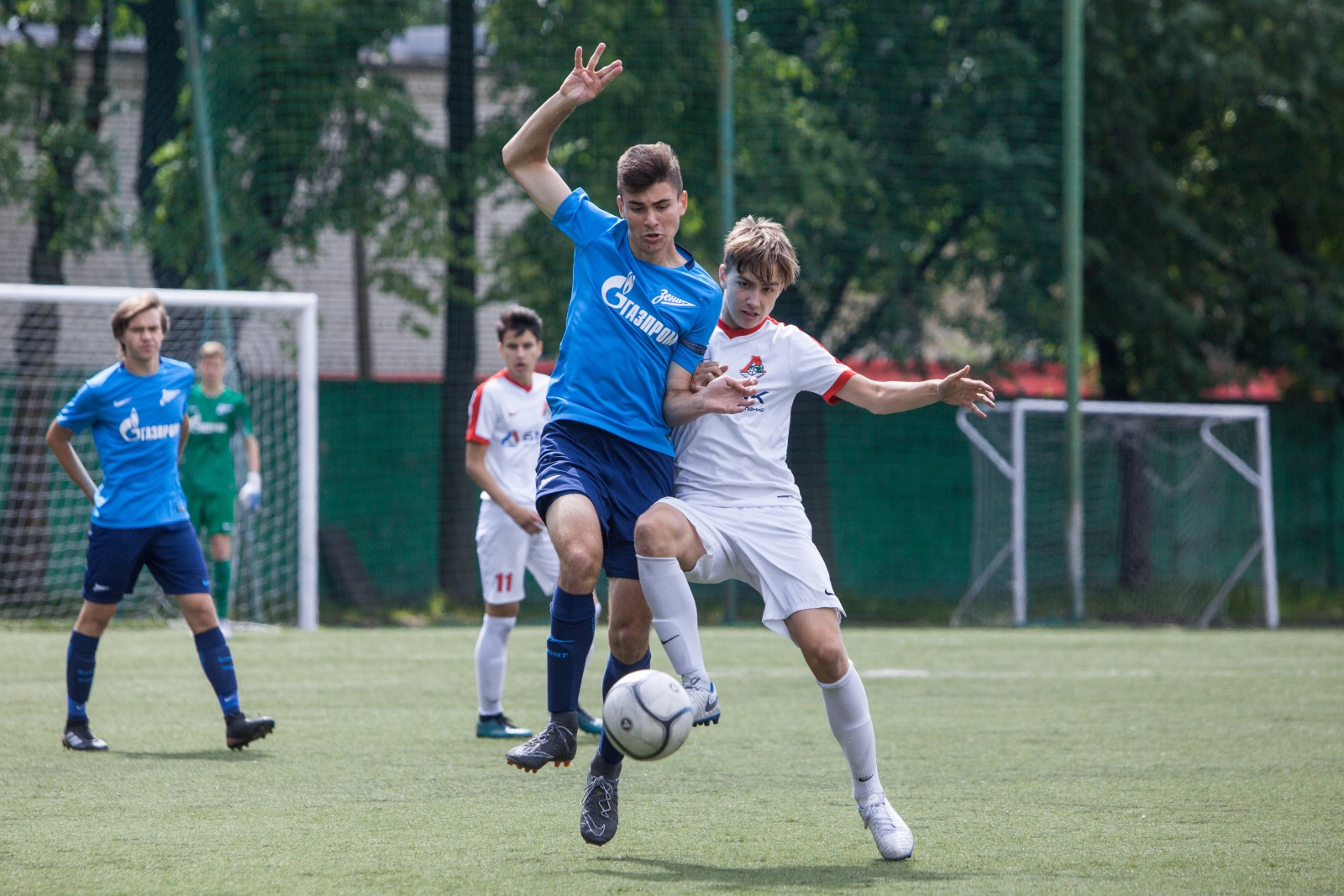 14-й тур первенства Санкт-Петербурга среди детско-юношеских команд, «Локомотив» — «Зенит»