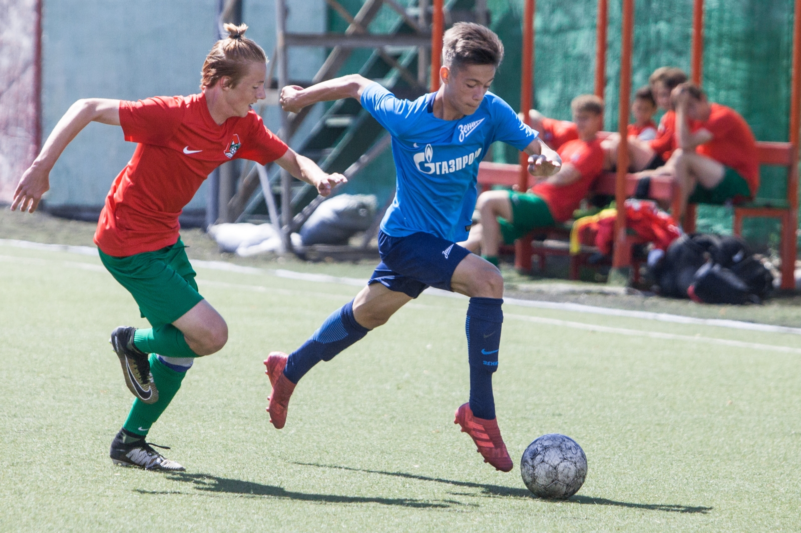 14-й тур первенства Санкт-Петербурга среди детско-юношеских команд, «Локомотив» — «Зенит»