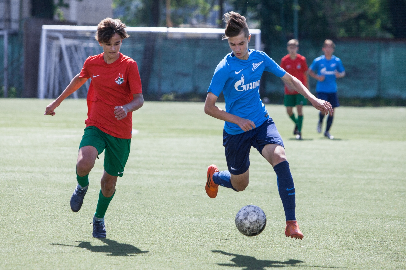 14-й тур первенства Санкт-Петербурга среди детско-юношеских команд, «Локомотив» — «Зенит»