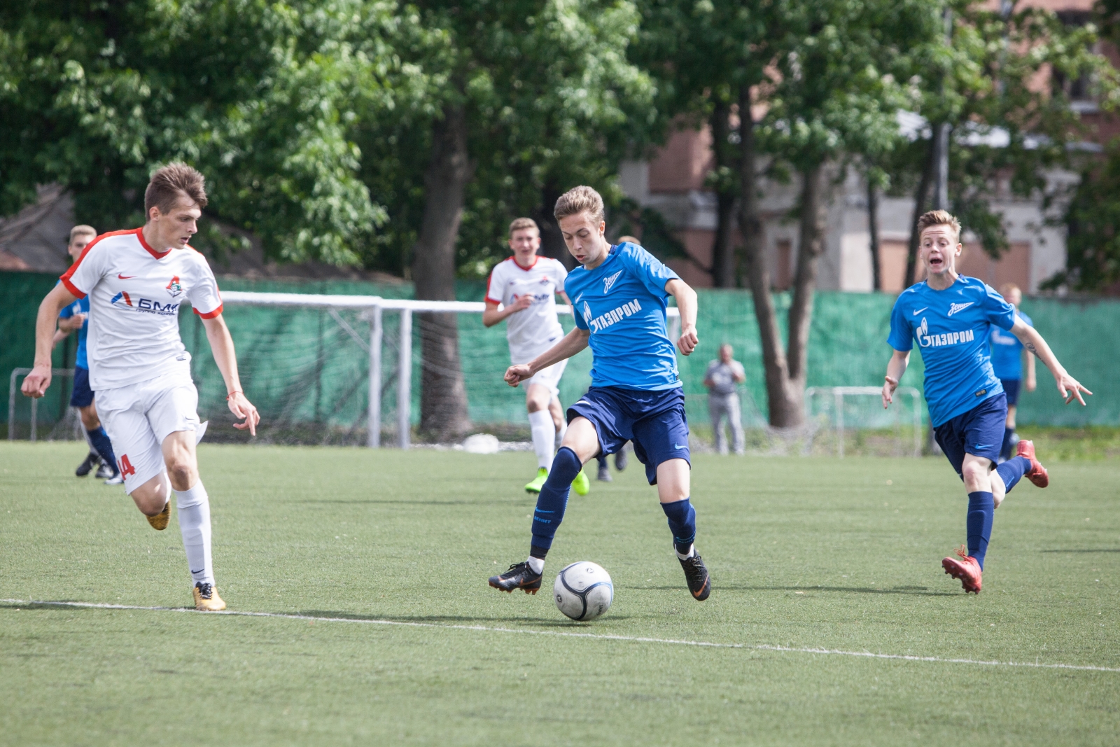 14-й тур первенства Санкт-Петербурга среди детско-юношеских команд, «Локомотив» — «Зенит»