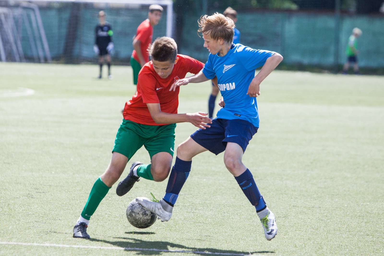 14-й тур первенства Санкт-Петербурга среди детско-юношеских команд, «Локомотив» — «Зенит»