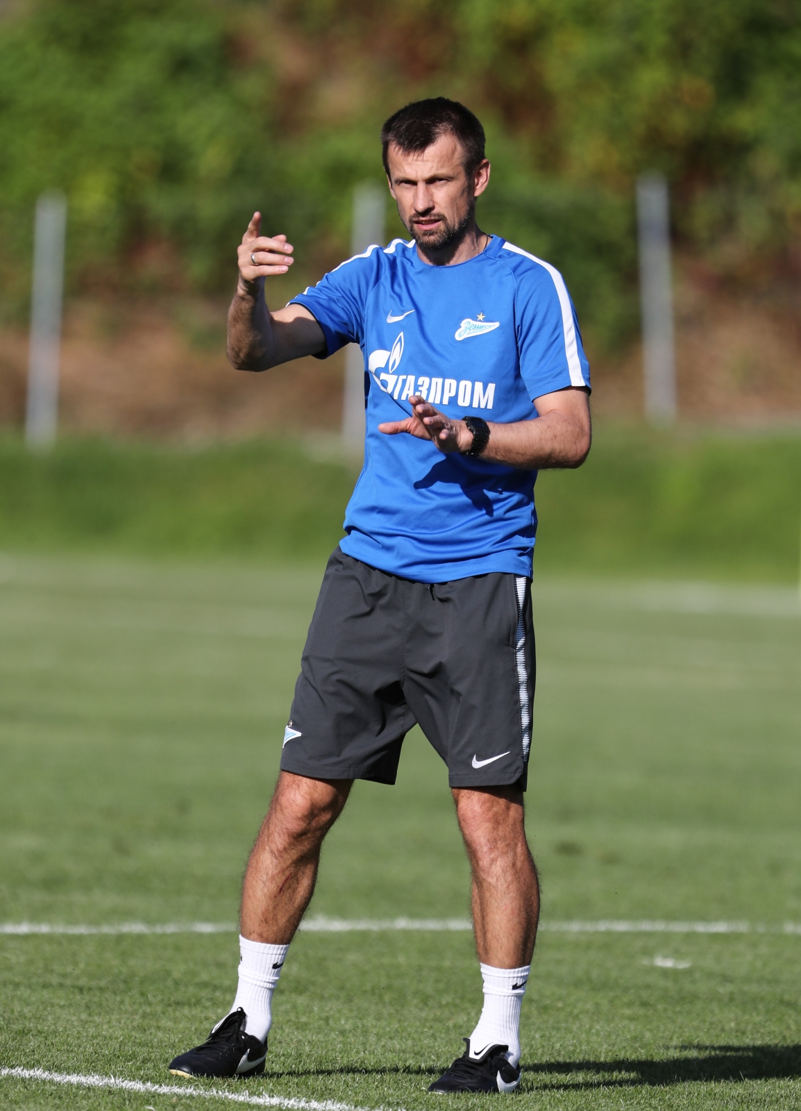 Вторые «Газпром» — тренировочные сборы в Австрии: вечерняя тренировка 7 июля