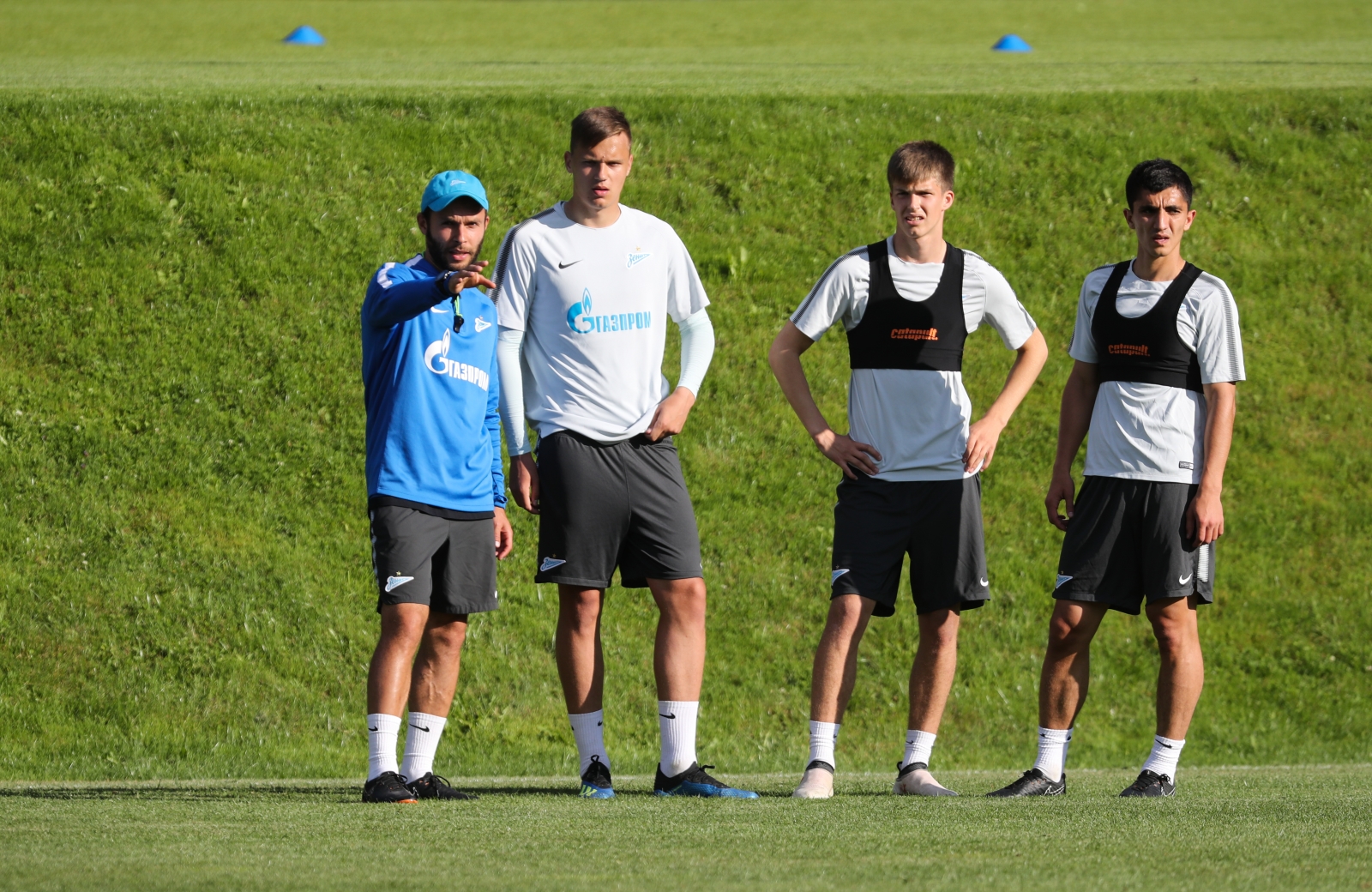 Вторые «Газпром» — тренировочные сборы в Австрии: вечерняя тренировка 7 июля