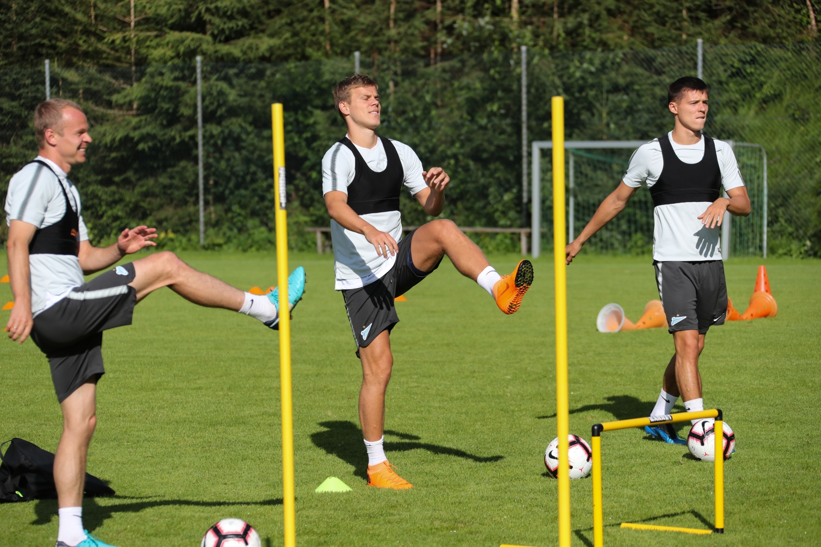 Вторые «Газпром» — тренировочные сборы в Австрии: вечерняя тренировка 7 июля