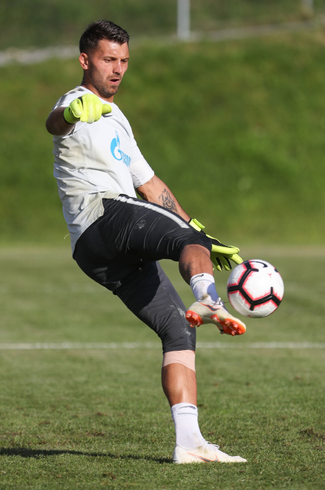 Вторые «Газпром» — тренировочные сборы в Австрии: вечерняя тренировка 7 июля