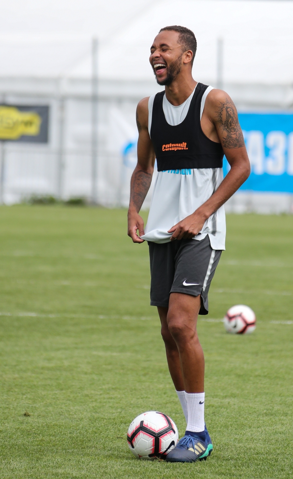 Вторые «Газпром» — тренировочные сборы в Австрии: вечерняя тренировка 8 июля