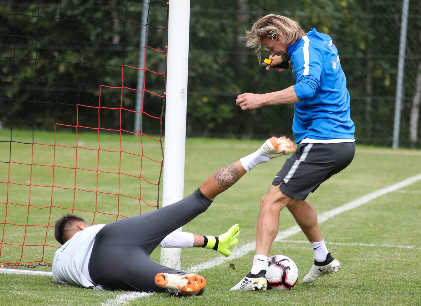 Вторые «Газпром» — тренировочные сборы в Австрии: вечерняя тренировка 8 июля