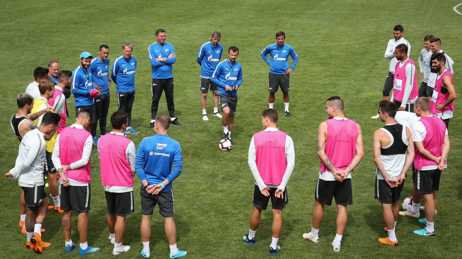 Вторые «Газпром» — тренировочные сборы в Австрии: вечерняя тренировка 8 июля