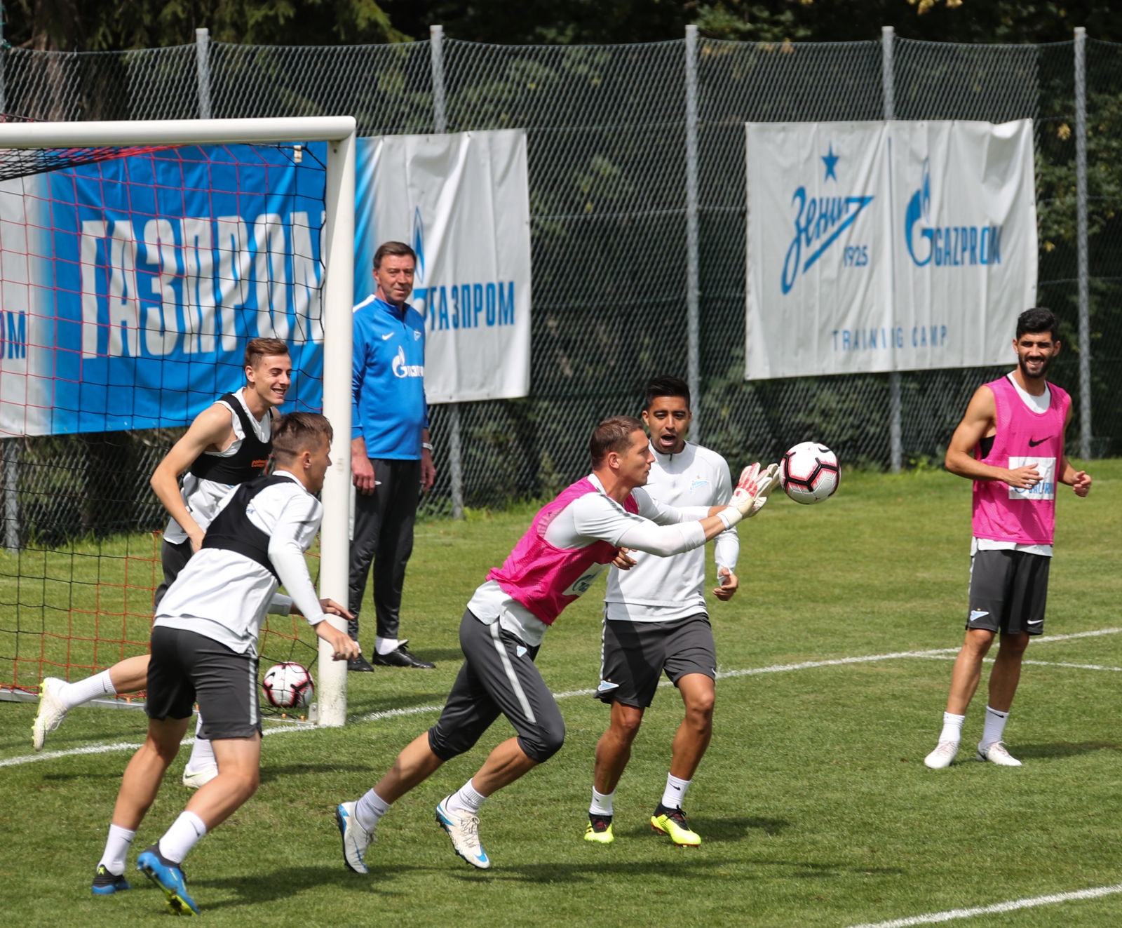 Вторые «Газпром» — тренировочные сборы в Австрии: вечерняя тренировка 8 июля