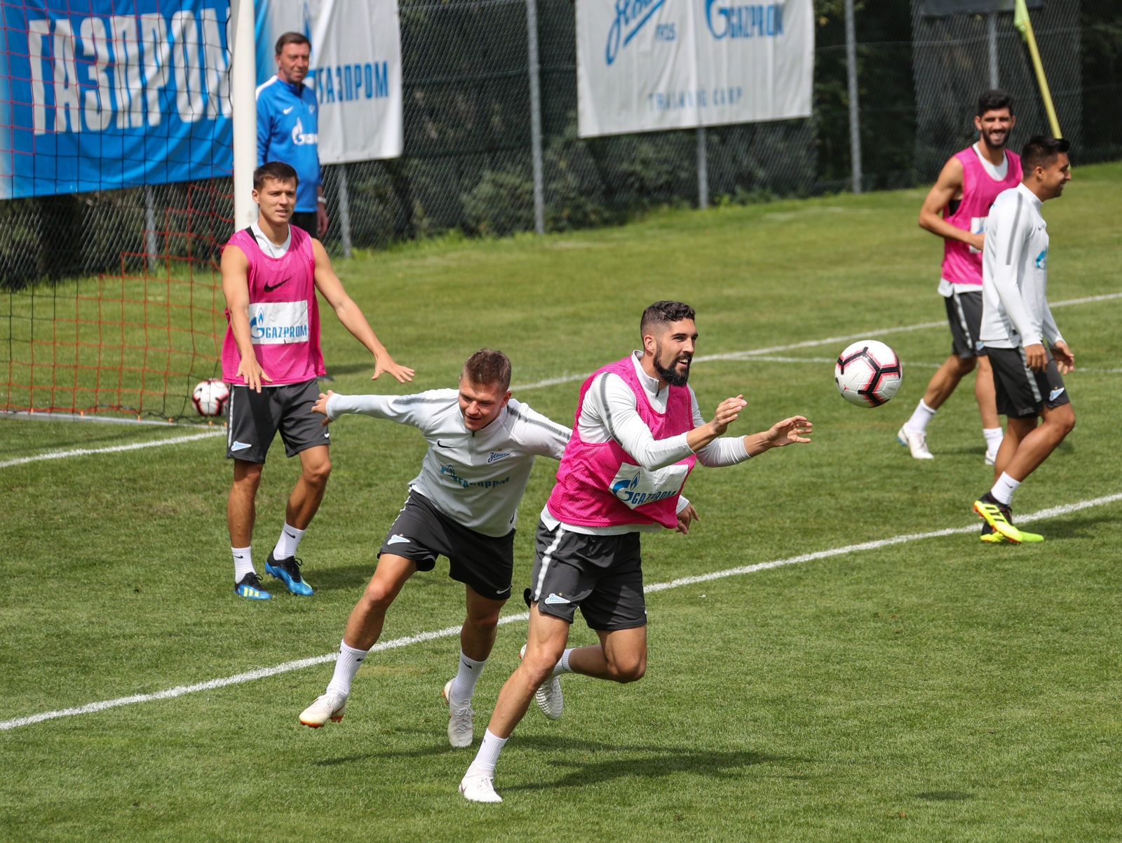 Вторые «Газпром» — тренировочные сборы в Австрии: вечерняя тренировка 8 июля
