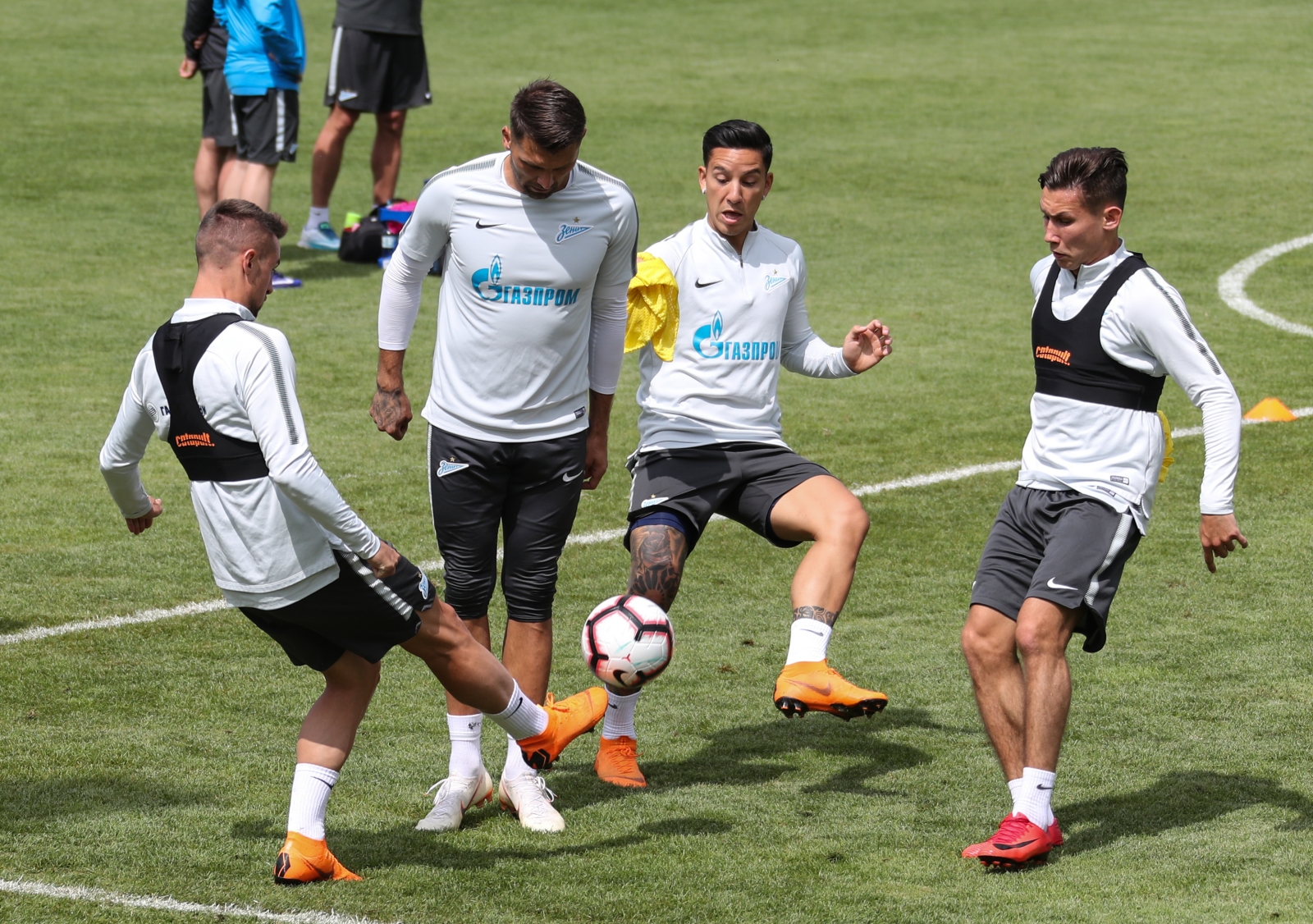 Вторые «Газпром» — тренировочные сборы в Австрии: вечерняя тренировка 8 июля