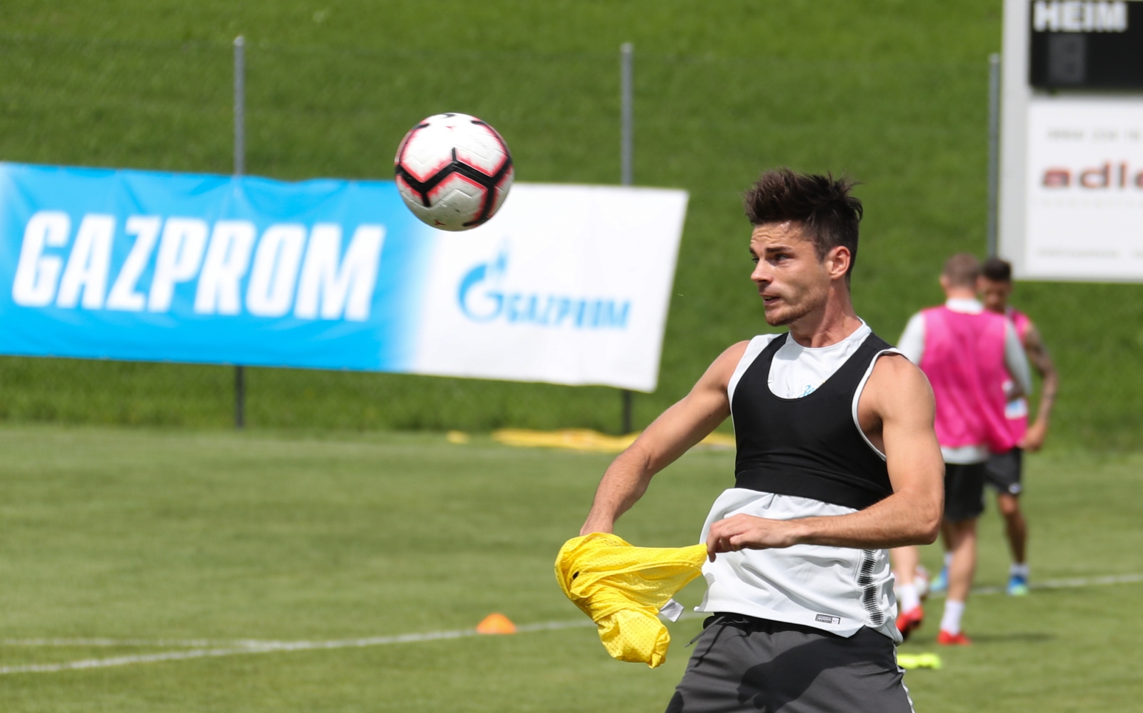 Вторые «Газпром» — тренировочные сборы в Австрии: вечерняя тренировка 8 июля