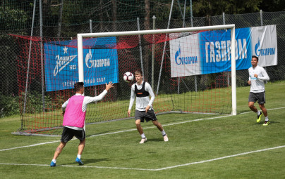 Вторые «Газпром» — тренировочные сборы в Австрии: вечерняя тренировка 8 июля