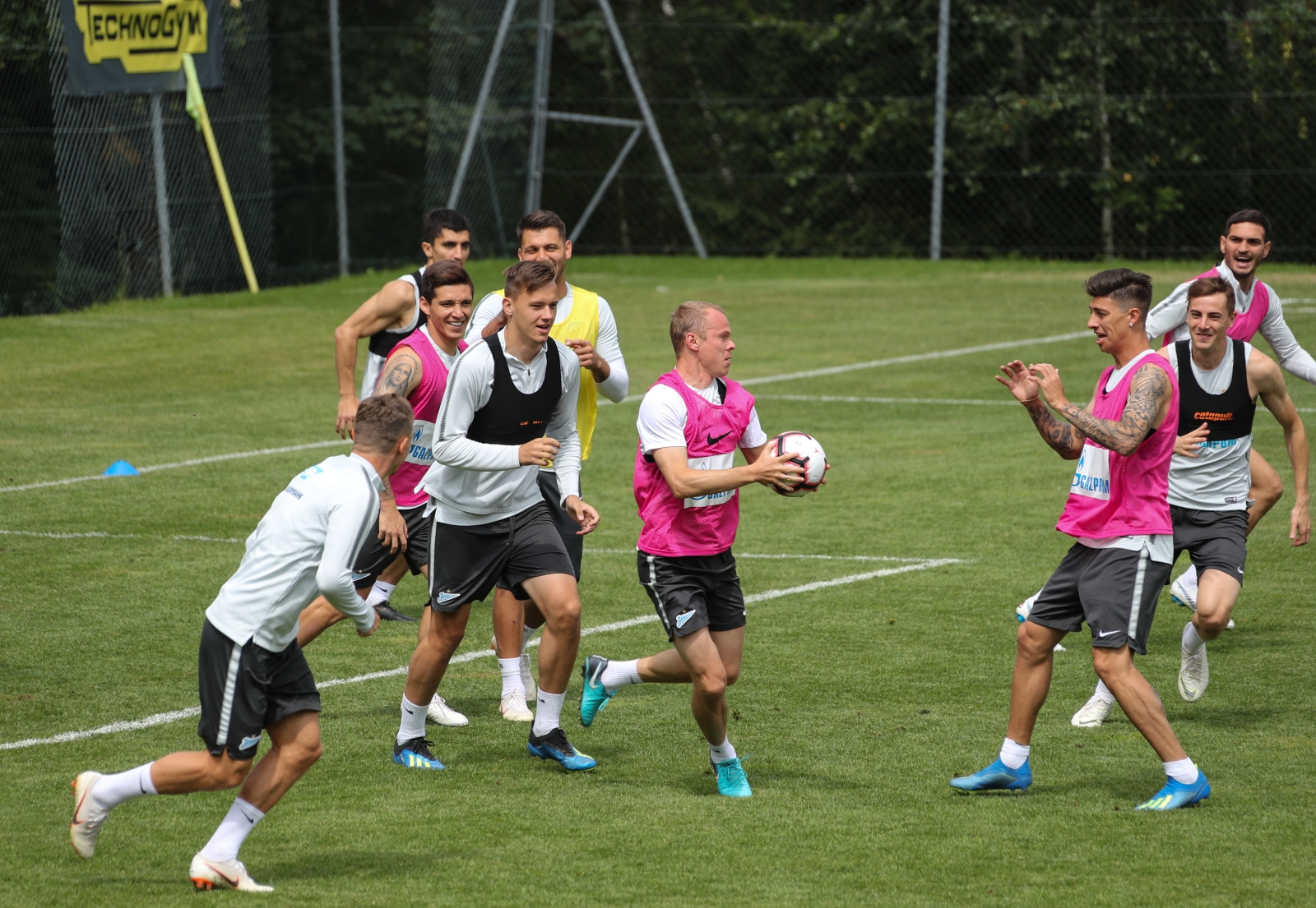 Вторые «Газпром» — тренировочные сборы в Австрии: вечерняя тренировка 8 июля