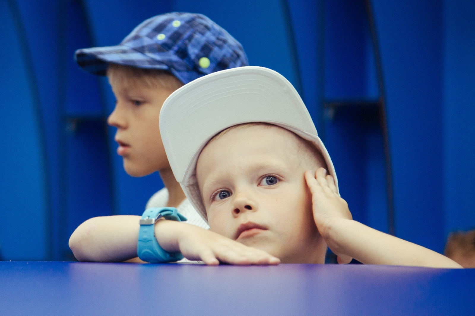 Академия ФК «Зенит» на экскурсии на стадионе «Петровский»