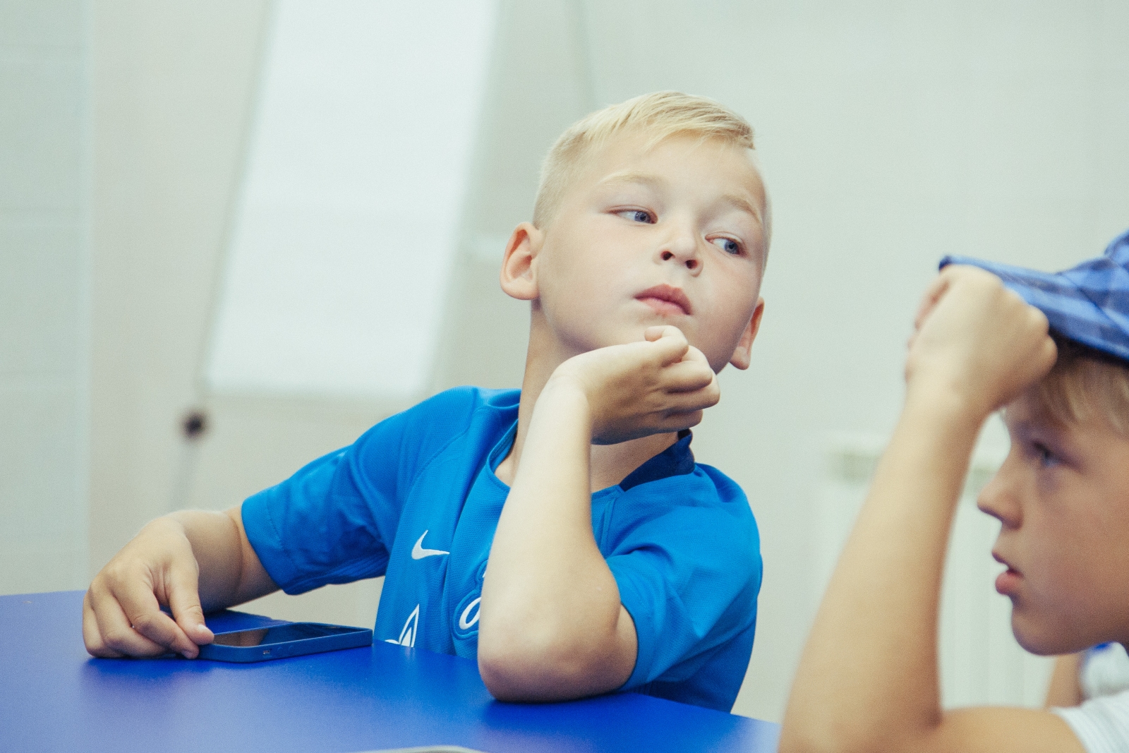 Академия ФК «Зенит» на экскурсии на стадионе «Петровский»