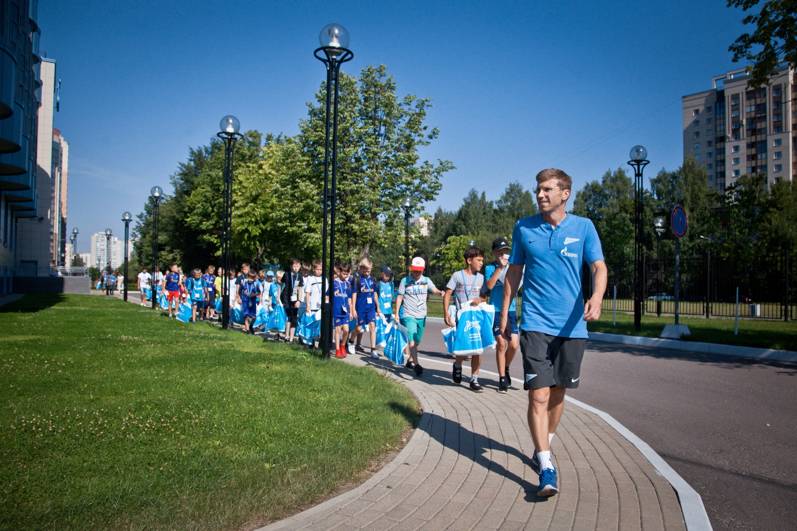 Большой фестиваль футбола: начало тренировочных сборов в Академии