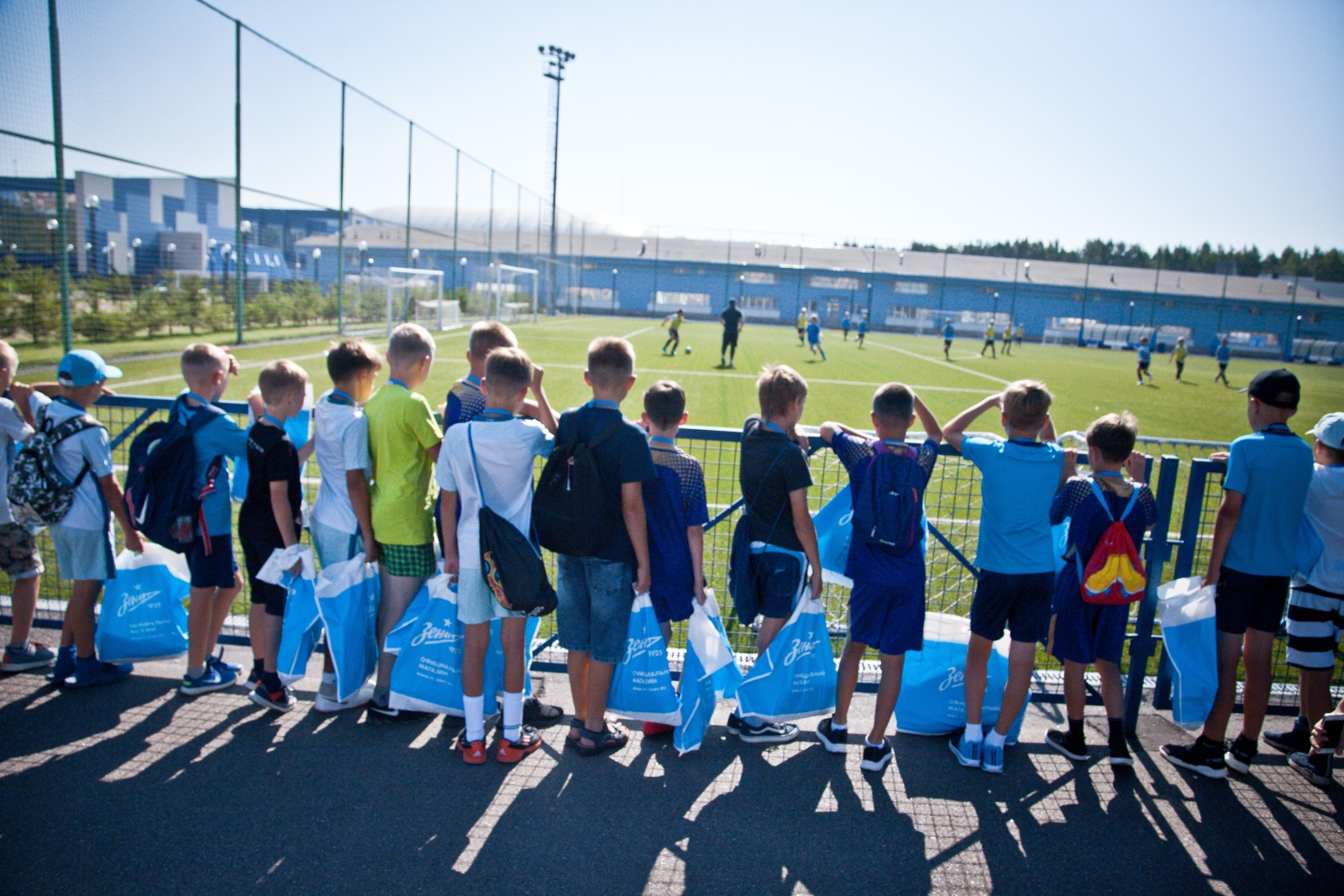 Большой фестиваль футбола: начало тренировочных сборов в Академии