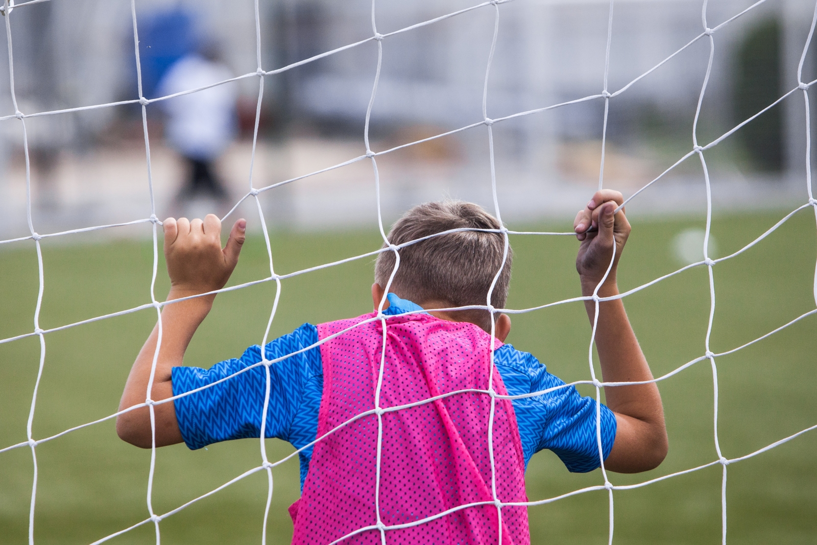 «Большой фестиваль футбола»: тренировка детей из тренировочного лагеря Академии
