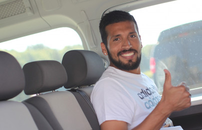 Эсекиэль Гарай, первый день в Петербурге