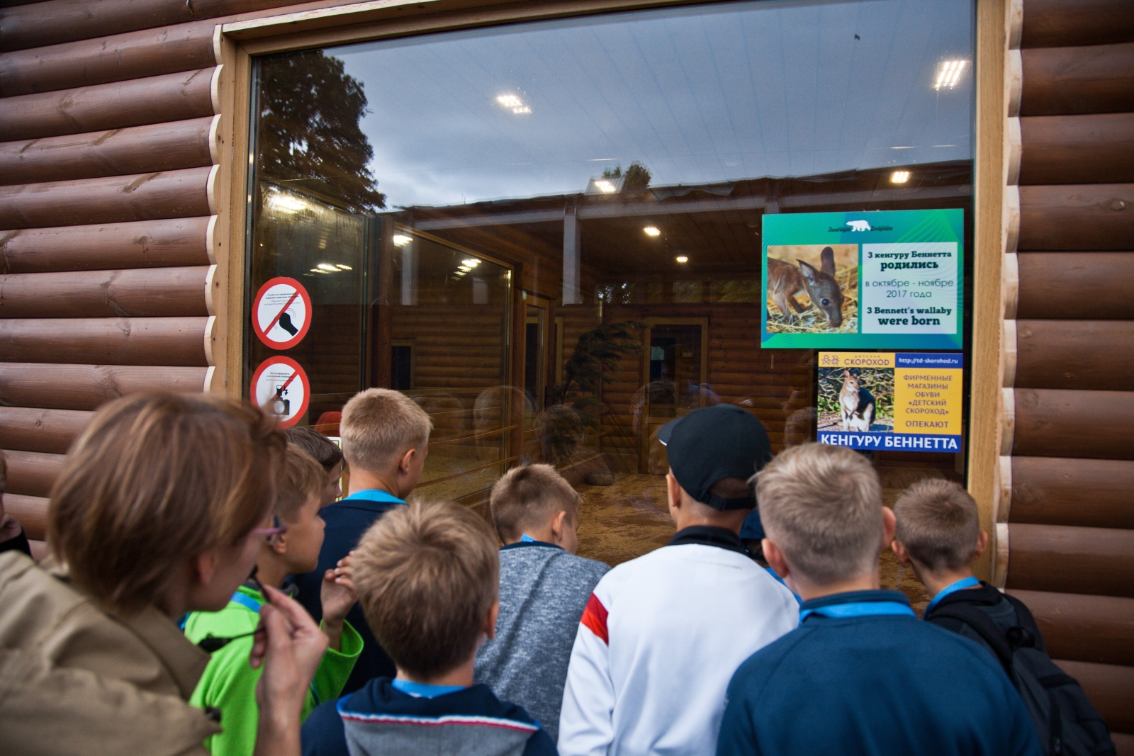 «Большой фестиваль футбола»: экскурсия для детей из тренировочного лагеря Академии в Ленинградский Зоопарк