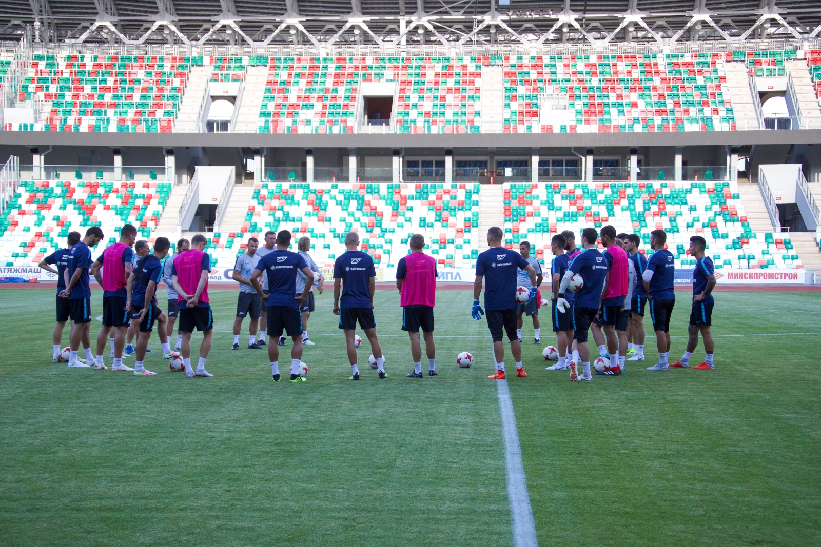 Открытая тренировка «Зенита» перед матчем с «Динамо» (Минск)