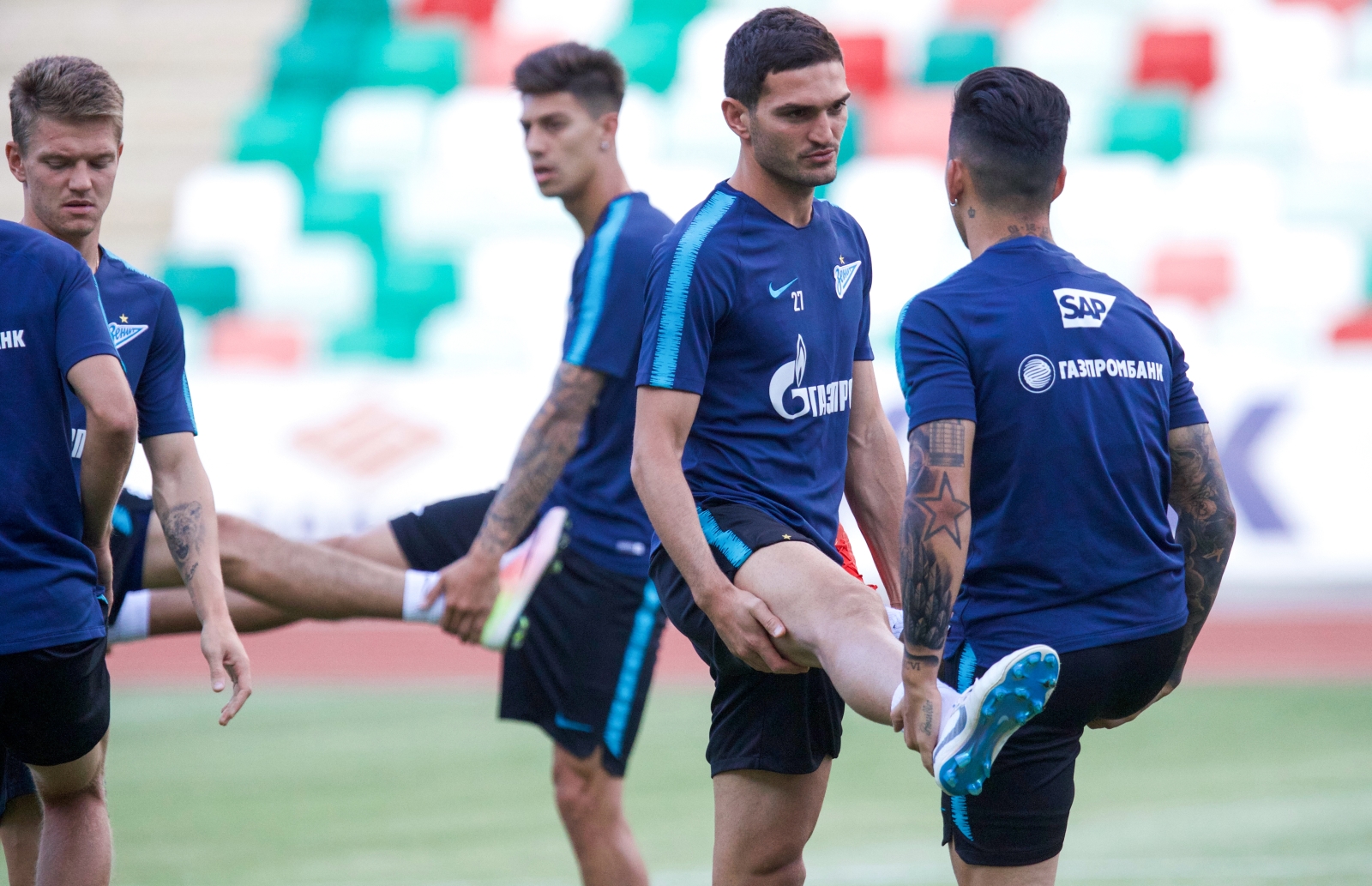 Открытая тренировка «Зенита» перед матчем с «Динамо» (Минск)