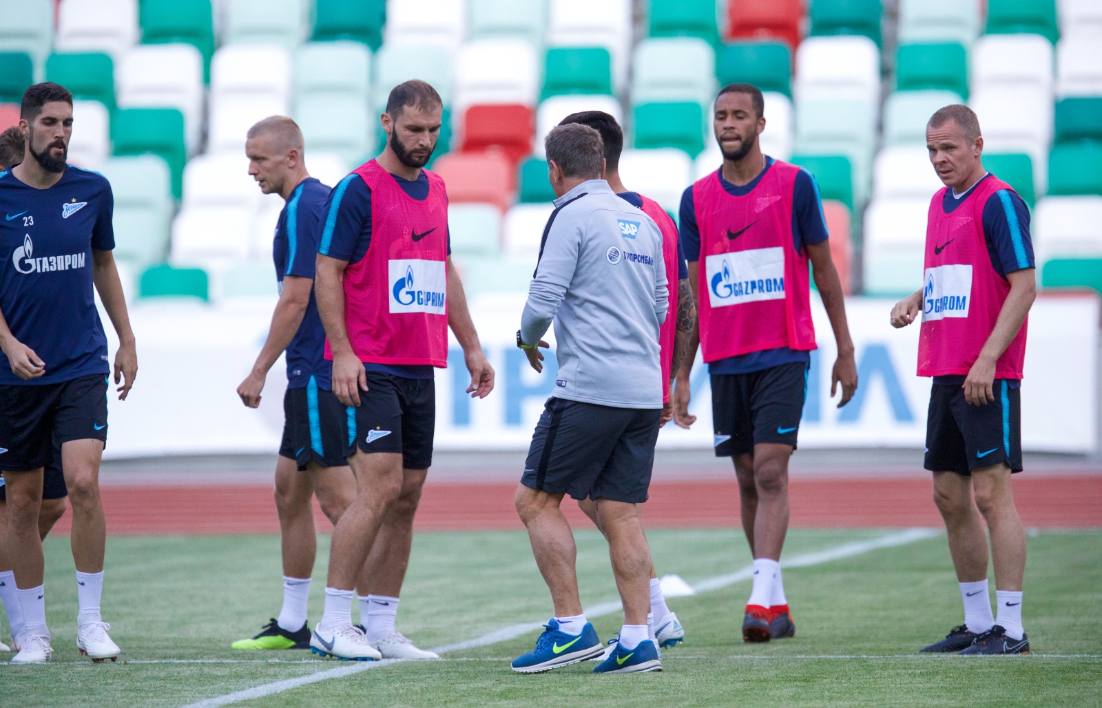 Открытая тренировка «Зенита» перед матчем с «Динамо» (Минск)