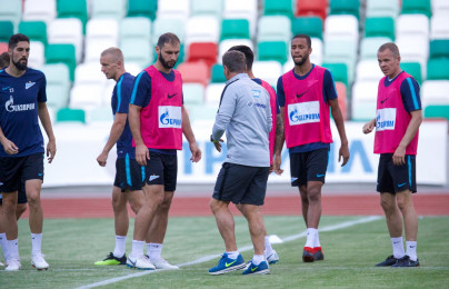 Открытая тренировка «Зенита» перед матчем с «Динамо» (Минск)