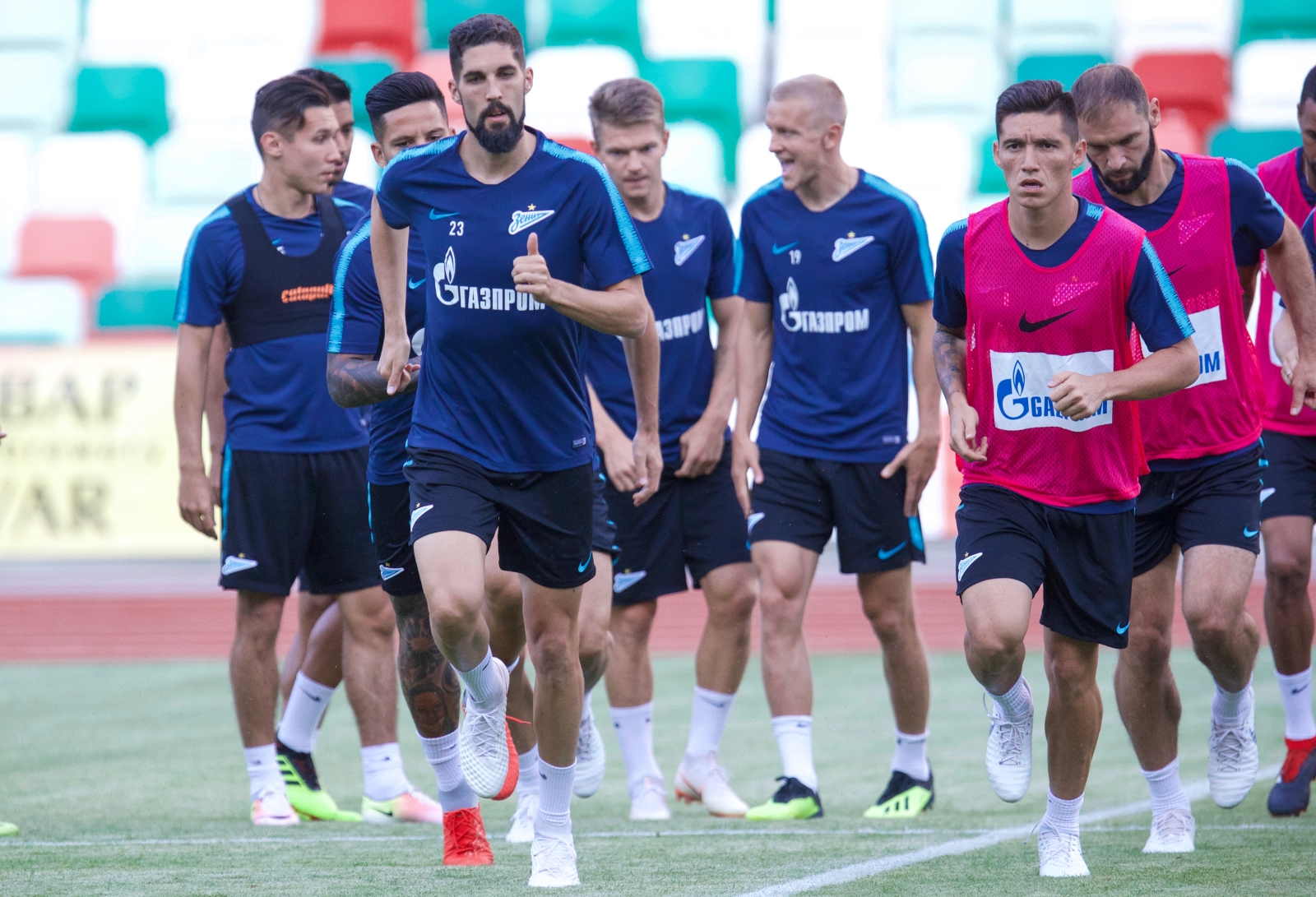 Открытая тренировка «Зенита» перед матчем с «Динамо» (Минск)