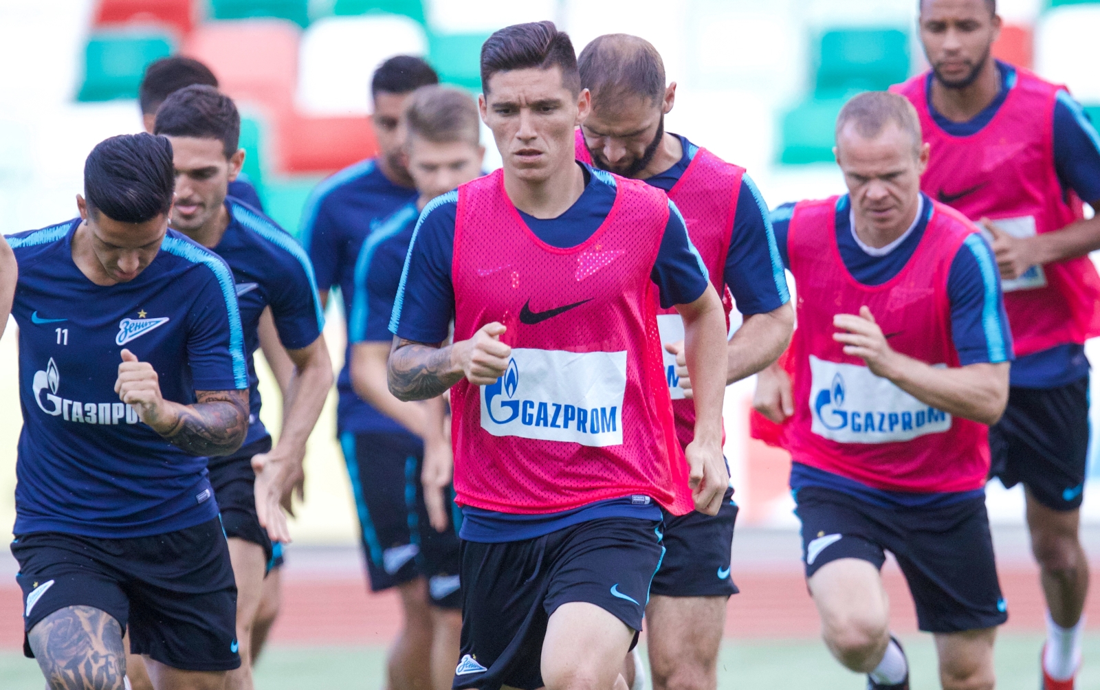 Открытая тренировка «Зенита» перед матчем с «Динамо» (Минск)