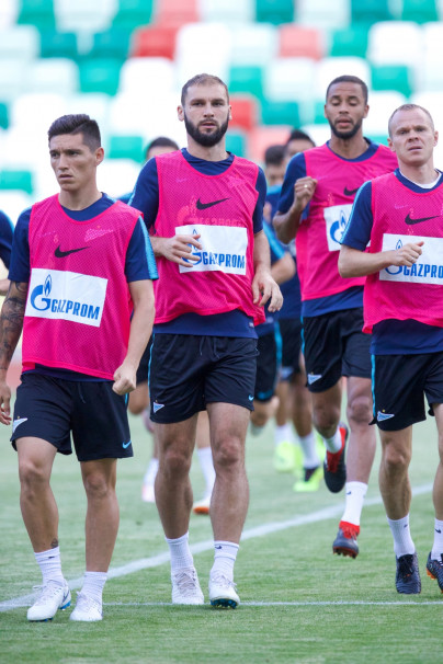 Открытая тренировка «Зенита» перед матчем с «Динамо» (Минск)