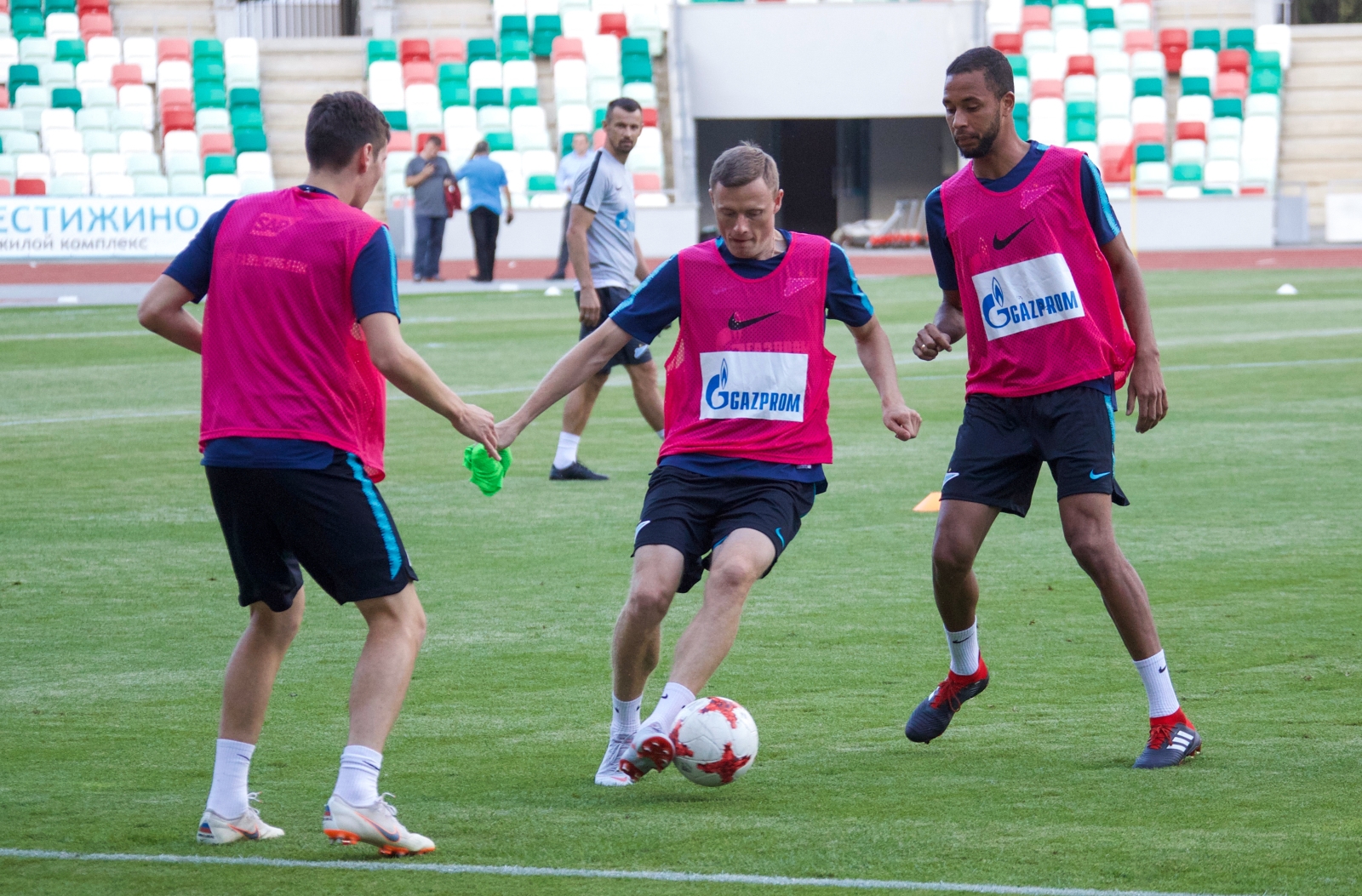 Открытая тренировка «Зенита» перед матчем с «Динамо» (Минск)