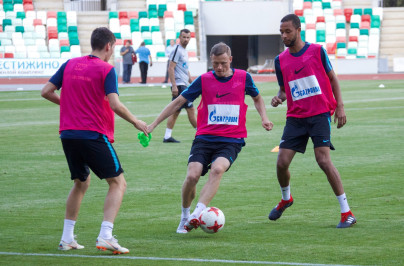 Открытая тренировка «Зенита» перед матчем с «Динамо» (Минск)