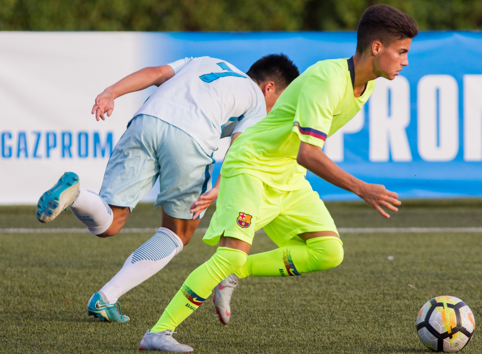 Товарищеский матч «Зенит» U-17 — «Барселона» U-18