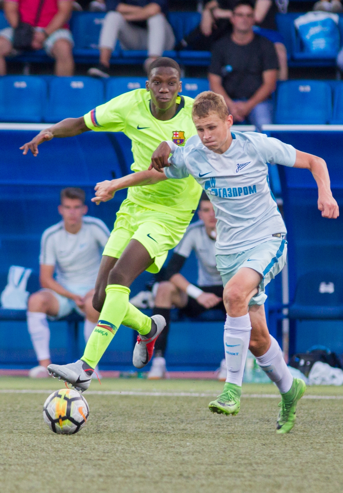 Товарищеский матч «Зенит» U-17 — «Барселона» U-18