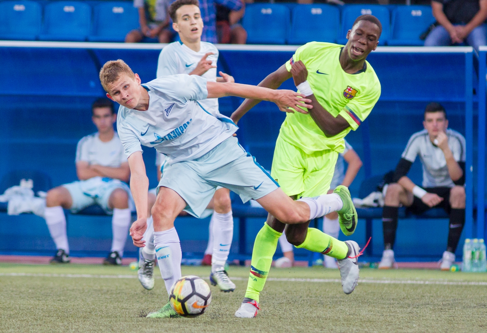 Товарищеский матч «Зенит» U-17 — «Барселона» U-18