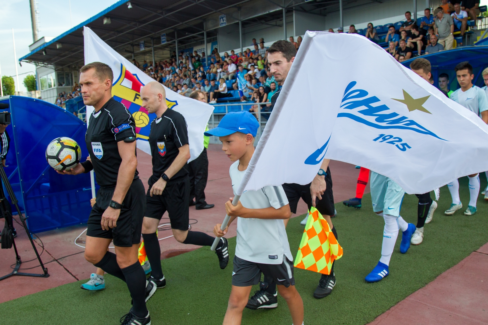 Товарищеский матч «Зенит» U-17 — «Барселона» U-18