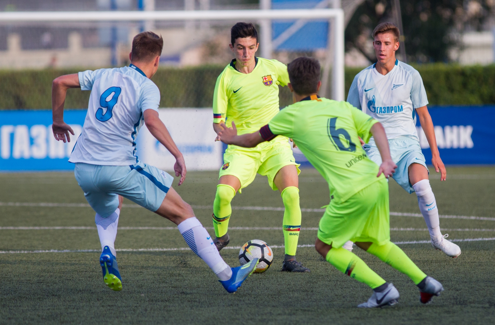 Товарищеский матч «Зенит» U-17 — «Барселона» U-18