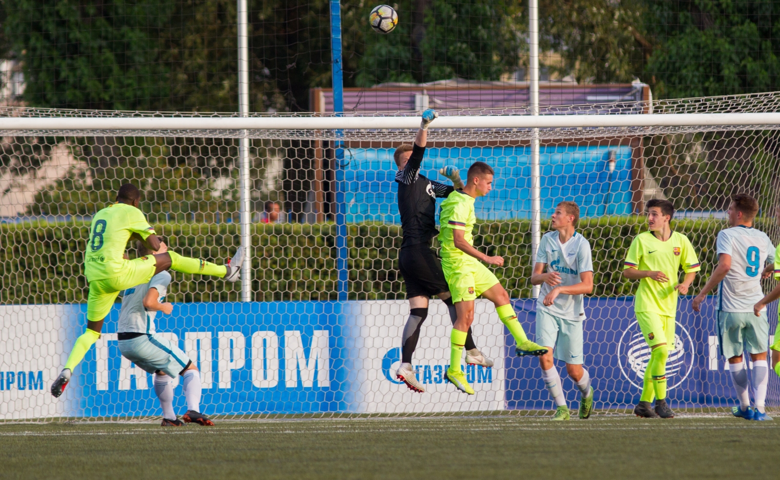 Товарищеский матч «Зенит» U-17 — «Барселона» U-18
