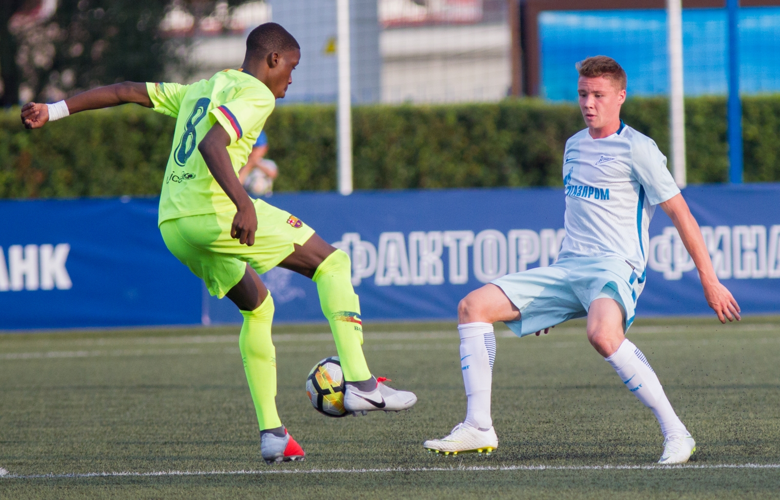 Товарищеский матч «Зенит» U-17 — «Барселона» U-18