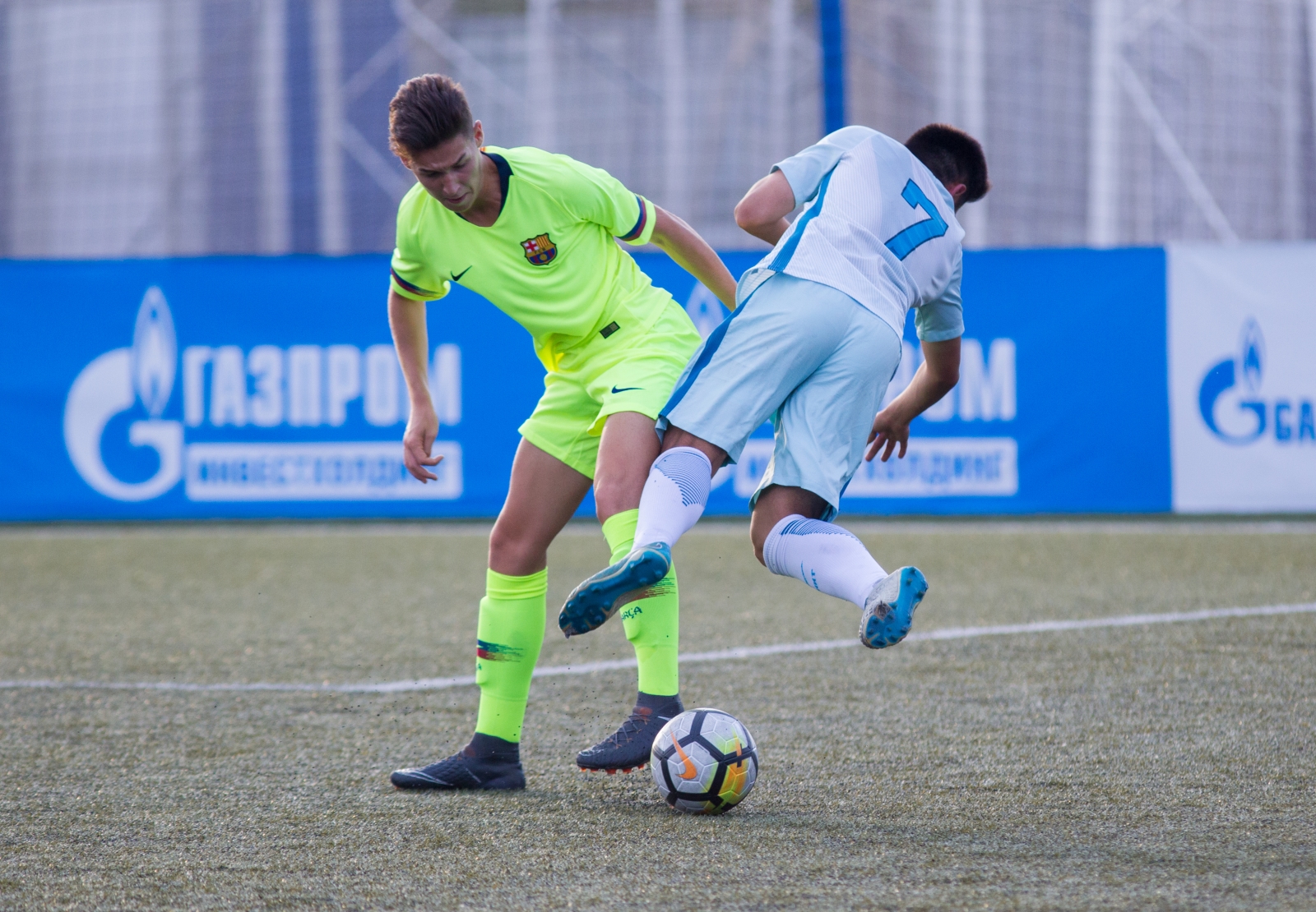 Товарищеский матч «Зенит» U-17 — «Барселона» U-18